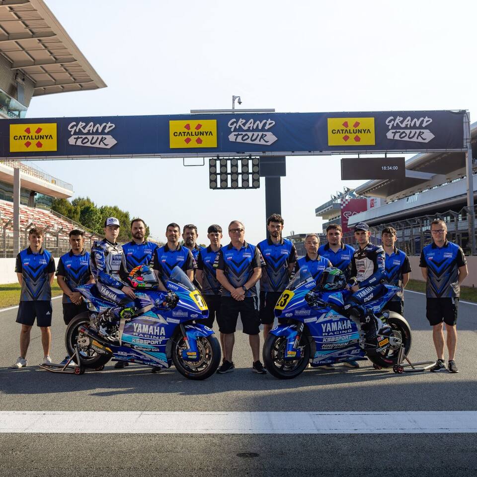 Foto del Team Stylobike a Barcelona-Catalunya