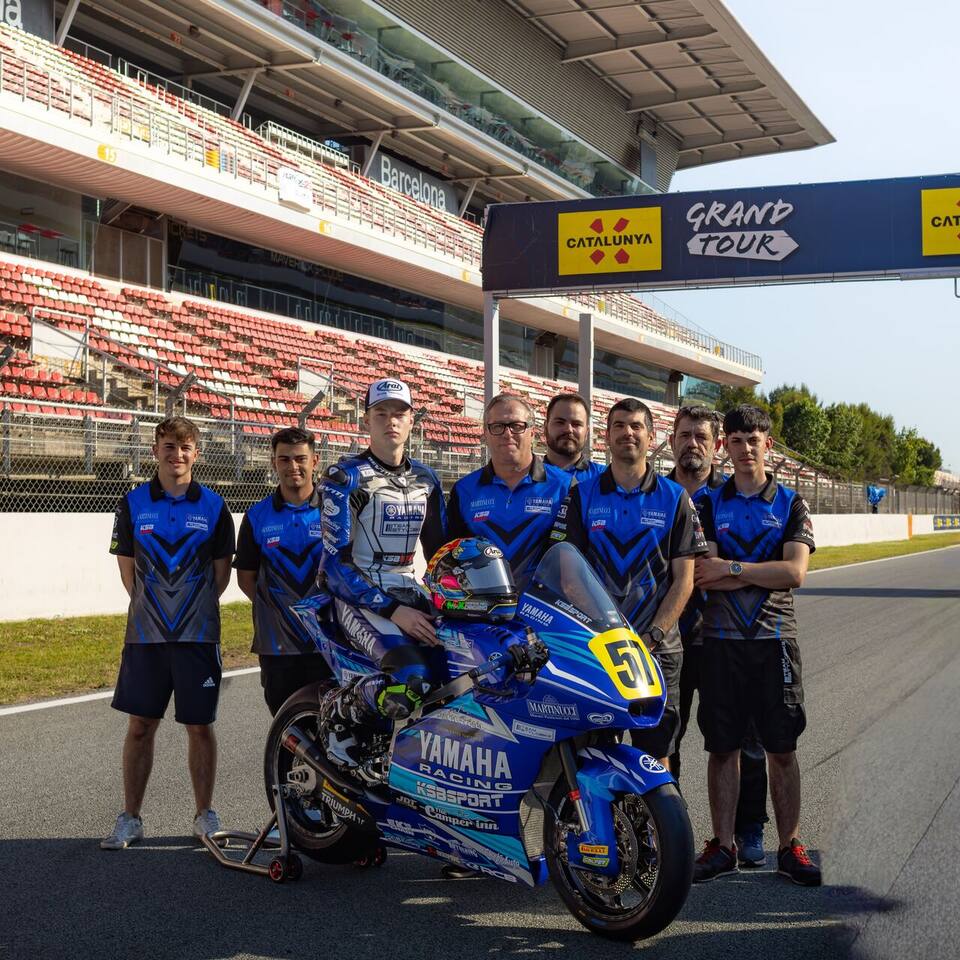 Foto del Team Stylobike a Barcelona-Catalunya