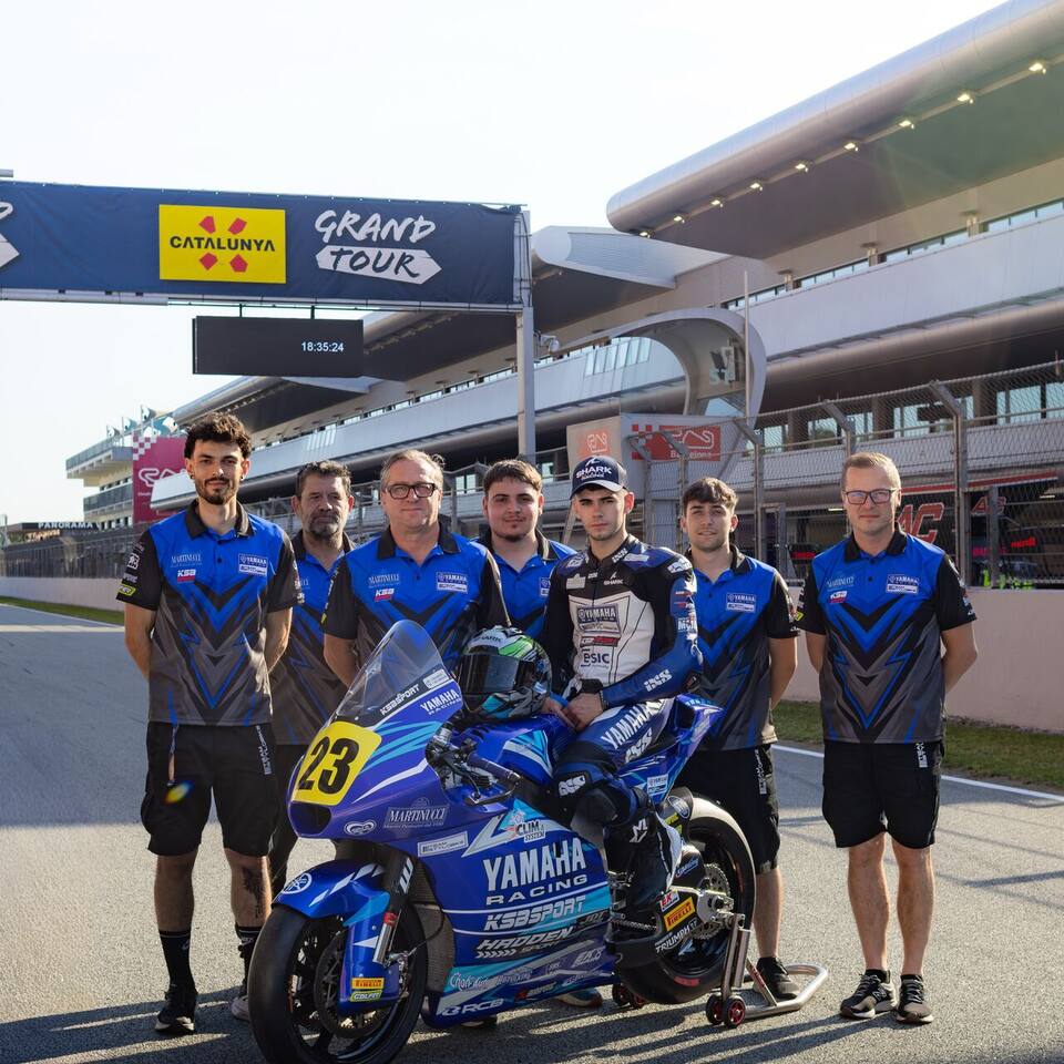 Foto del Team Stylobike a Barcelona-Catalunya