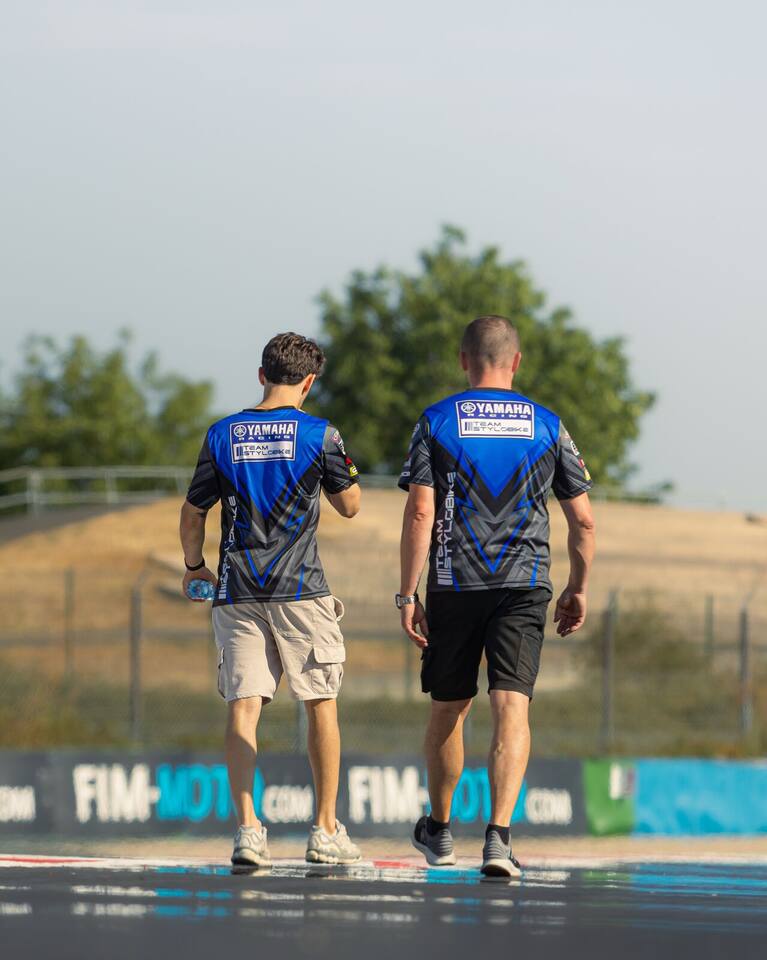Foto del Team Stylobike a Magny-Cours
