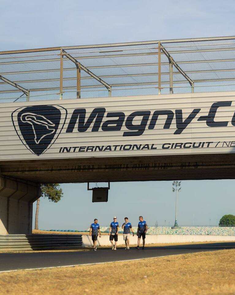 Foto del Team Stylobike a Magny-Cours