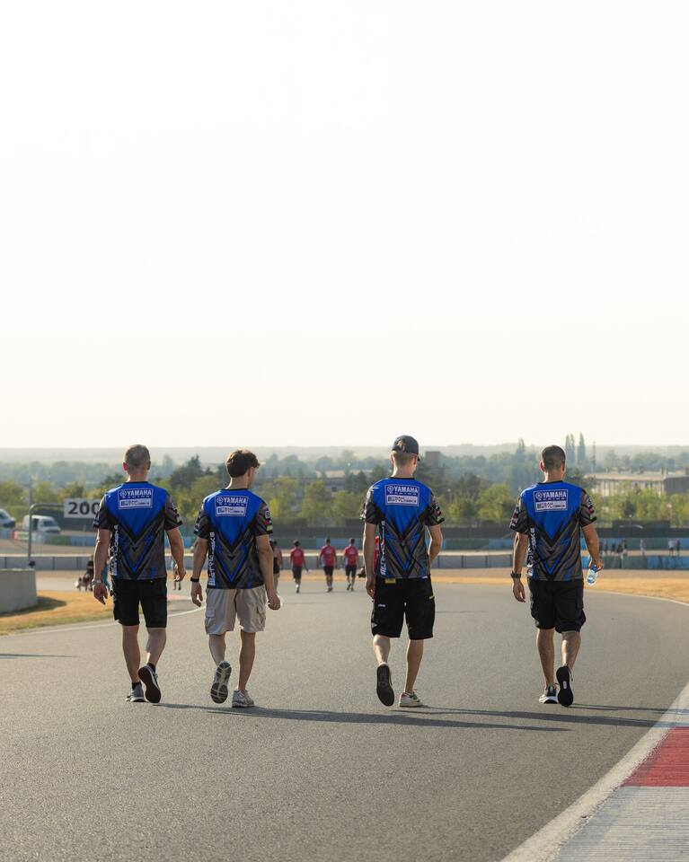Foto del Team Stylobike a Magny-Cours