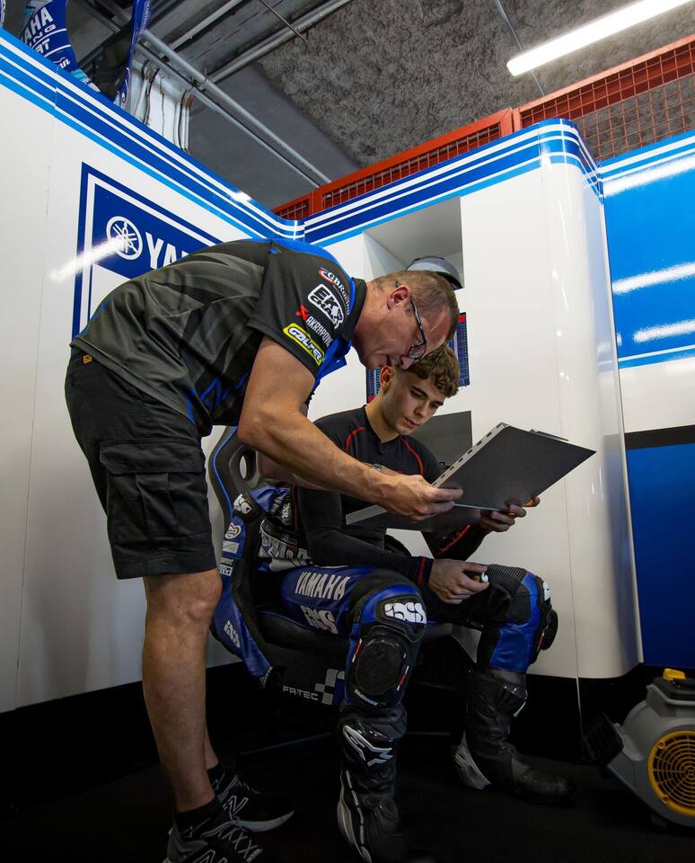 Foto del Team Stylobike a Magny-Cours