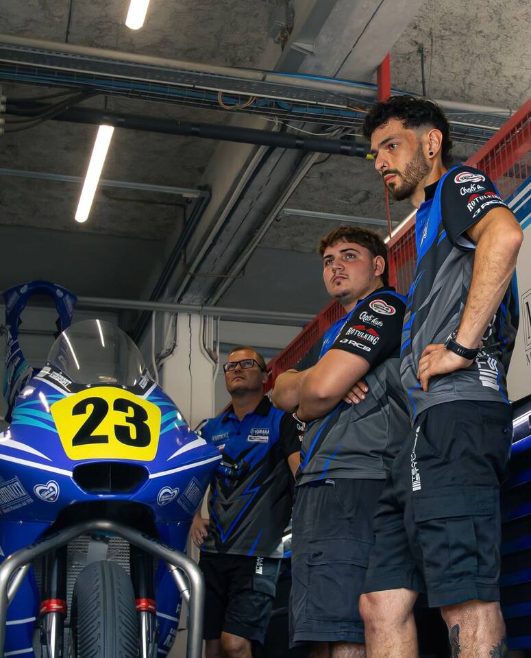 Foto del Team Stylobike a Magny-Cours