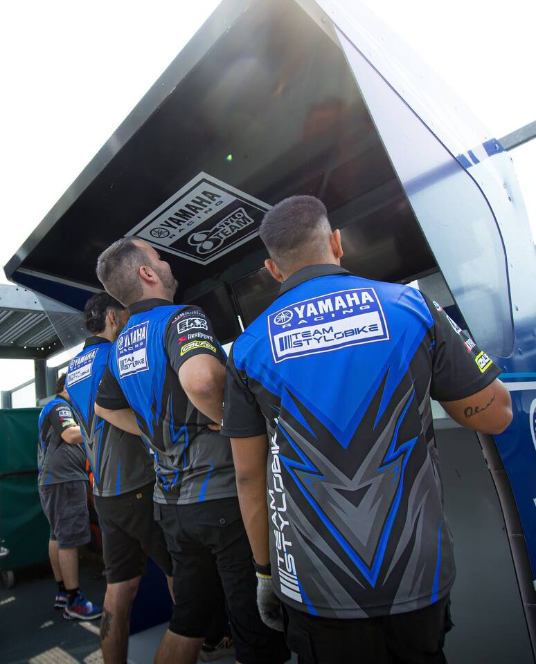 Foto del Team Stylobike a Magny-Cours