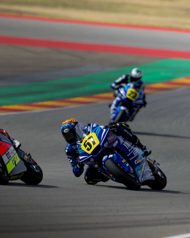 Foto del Team Stylobike a MotorLand Aragón