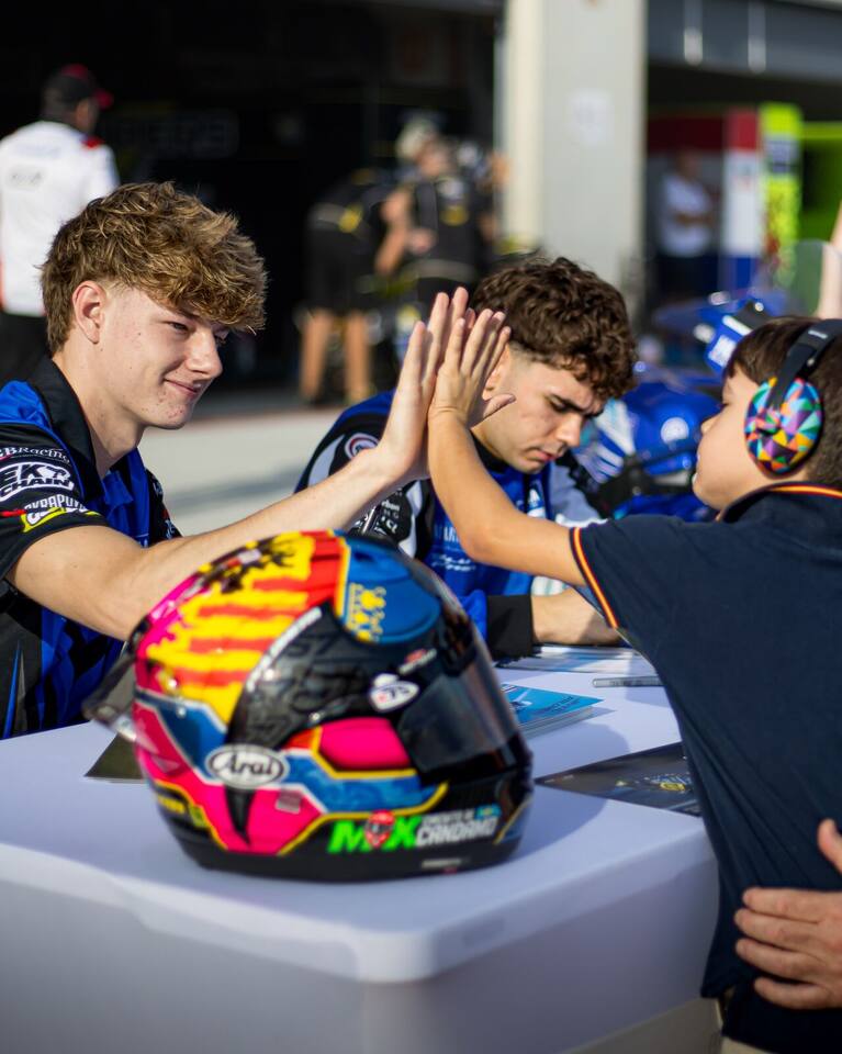 Foto del Team Stylobike a MotorLand Aragón