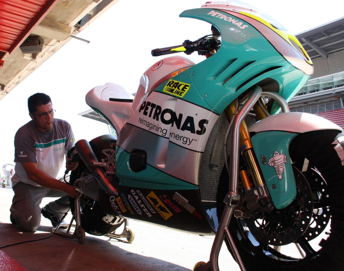 Foto del Team Stylobike a Con Petronas