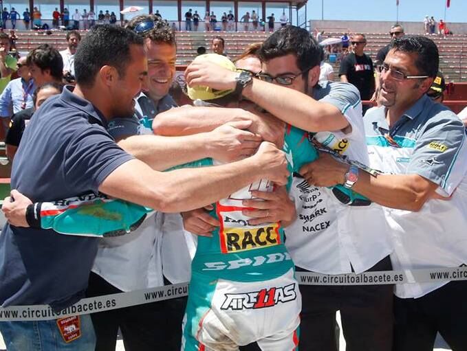 Albert Arenas con Team Stylobike en 2013