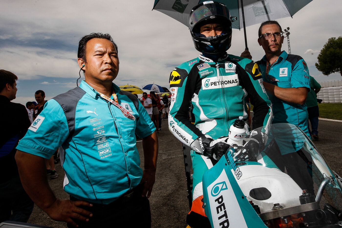 Foto del Team Stylobike a Con Petronas