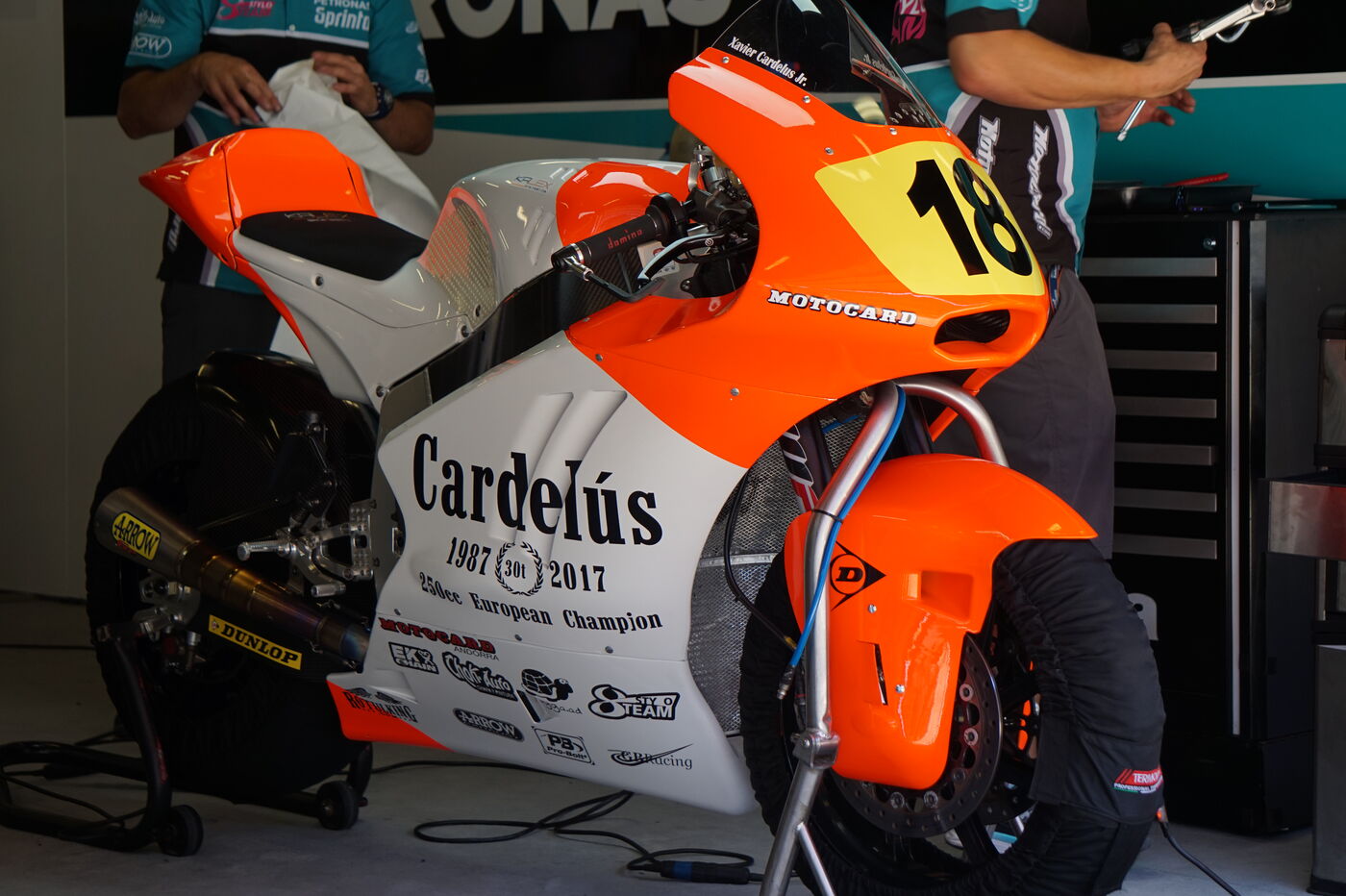 Foto del Team Stylobike a FIM CEV Repsol