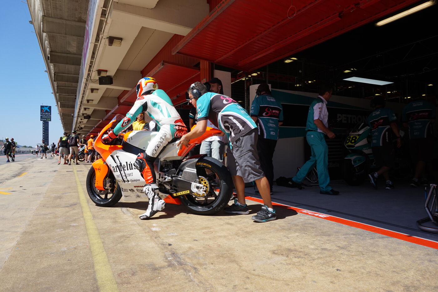 Foto del Team Stylobike a FIM CEV Repsol